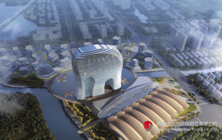 8月22日，在钢板发运现场，看着一车车装载整齐的钢板陆续启程，站在一旁的河钢集团舞钢公司营销负责人表情激动：“这千余吨高层建筑用钢板将用于浙江湖州南浔的地标性建筑——南浔大象酒店及会展中心项目的关键部位。这是我们公司用精品特钢助力长三角一体化建设的又一生动体现！”